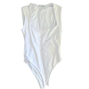 Zara White Bodysuit